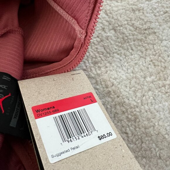 NWT Jordan 23 Engineered Zip Up Long Sleeve Active Shirt Top L - Picture 9 of 10